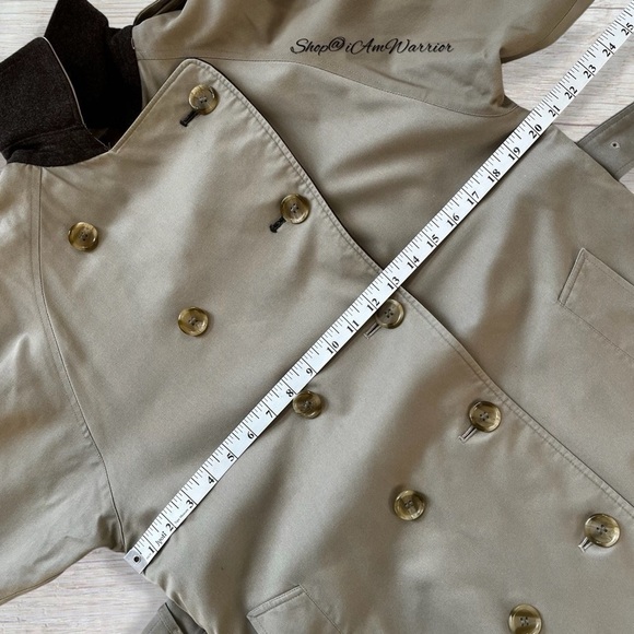 Vintage Burberrys London Long Wool Lined Trench Coat *shop@iAmWarrior - Picture 6 of 16